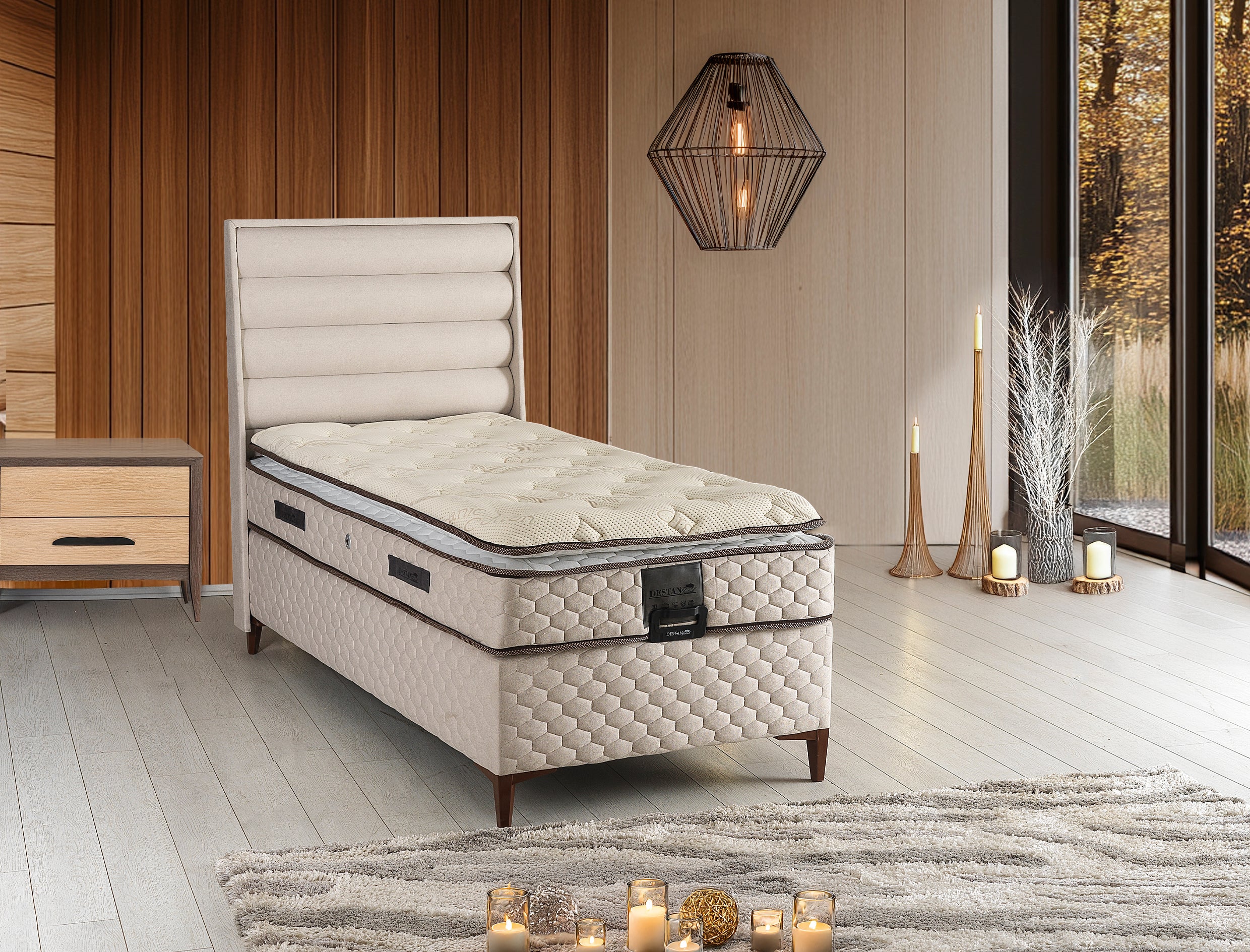 Loft Tek Kişilik Yatak Takımı