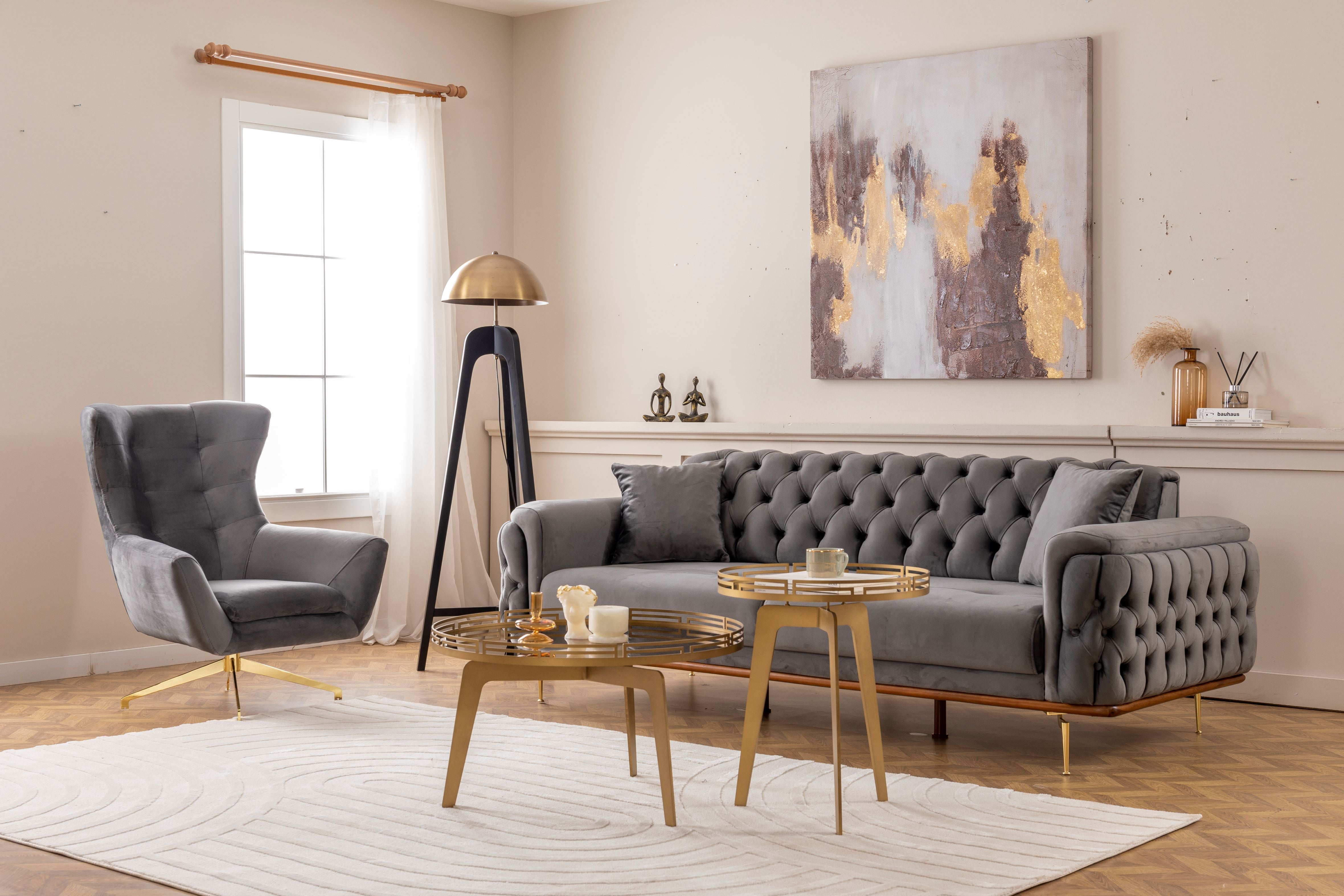 Efes Koltuk Takımı (Metal Ayak)