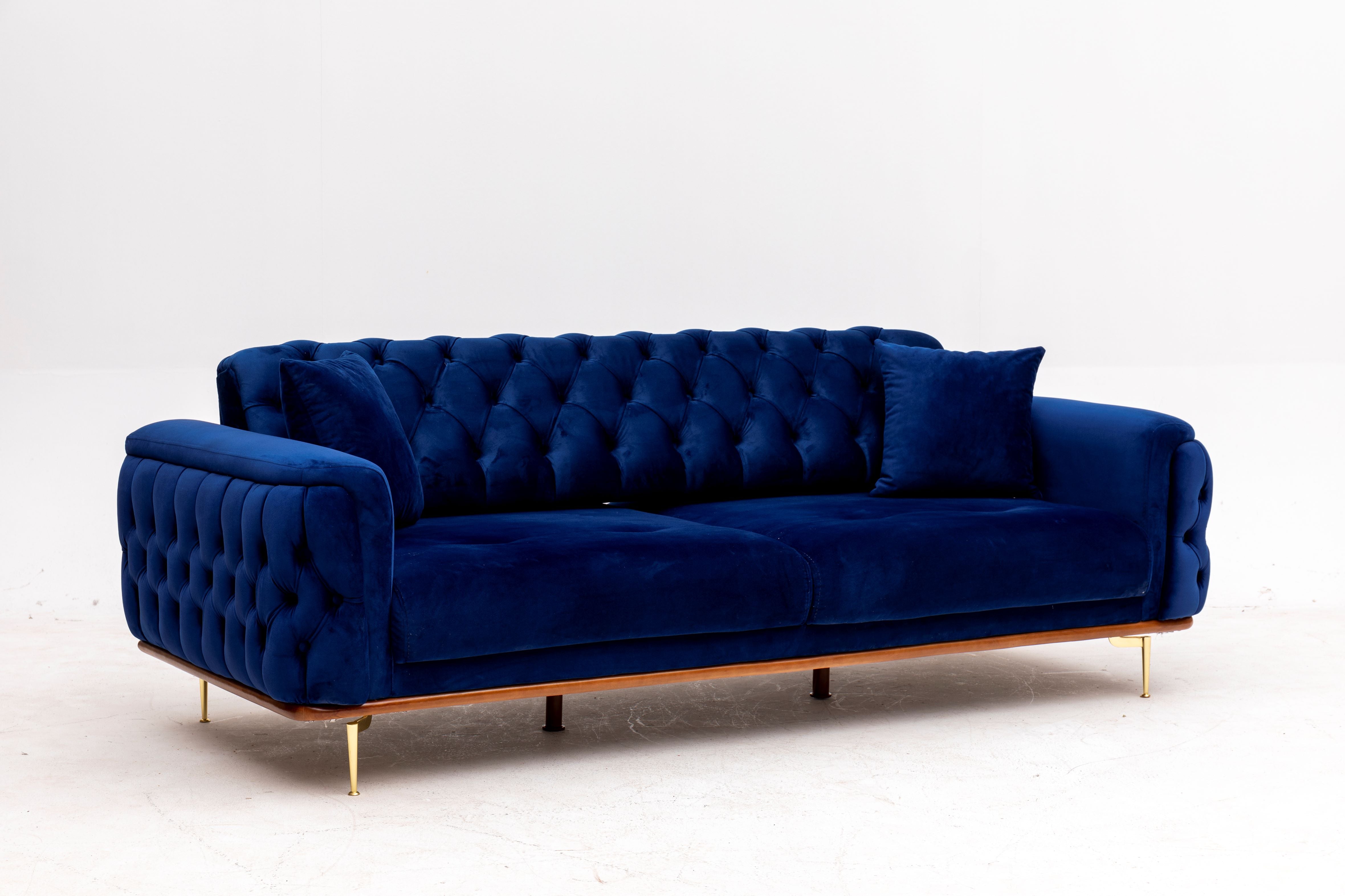 Efes 3'lü Koltuk (Metal Ayak)